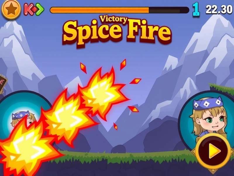 Victory Spice Fire Gameplay Screenshot
